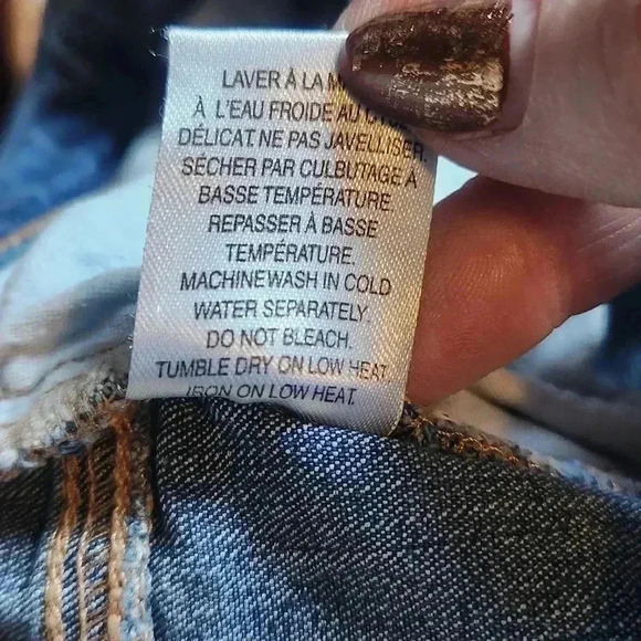 MyStyle Women's Plus Size  Denim Shorts in Size 12 - Picture 8 of 8